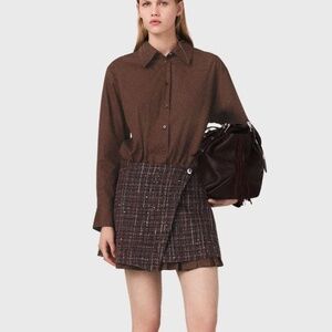 Ribrown 2-in-1 mini dress